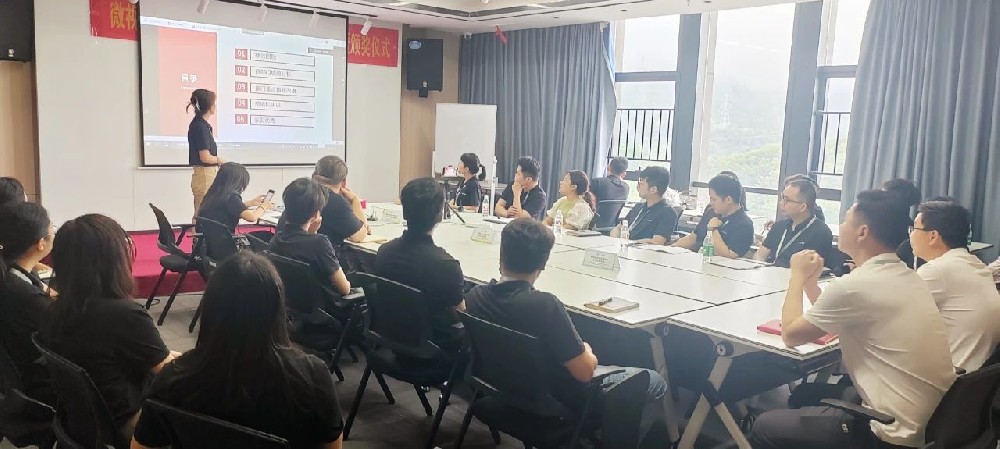 深圳微視隆重舉行一季度績效經(jīng)營分析表彰會